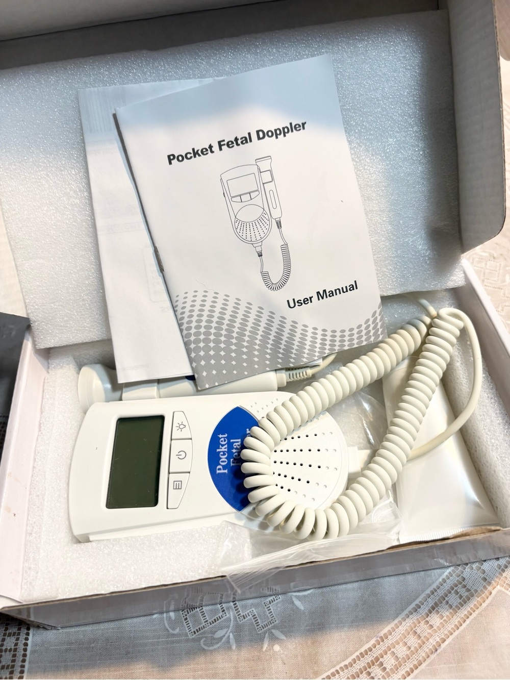 Pocket Fetal Doppler specifically matching the design of the Sonoline B Fetal